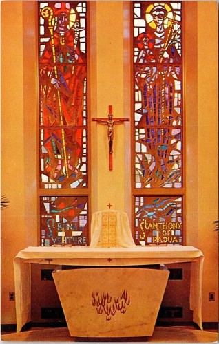 Cartolina altare marmo - altare,