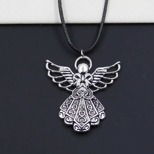 Collana angelo ciondolo 24x27 - collana,