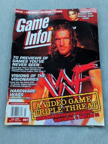 Game informer july 2000 triple - july,