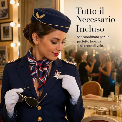 Set costume hostess - set,