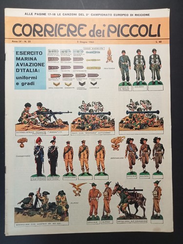 Rivista corriere dei piccoli - dei,