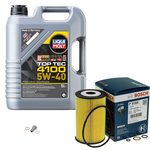 Filtro olio bosch liqui - l,