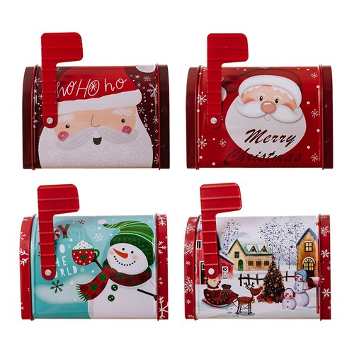 Natale cassetta postale con - natale,