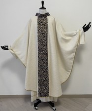 Casula bianca lurex con