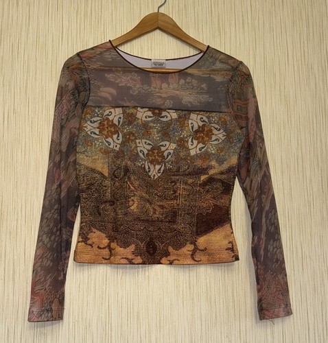 Vintage raro top rete - vintage, a