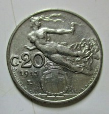20 CENTESIMI 1913 DONNA