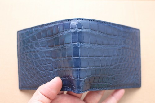 Portafoglio uomo bifold - portafoglio, blu
