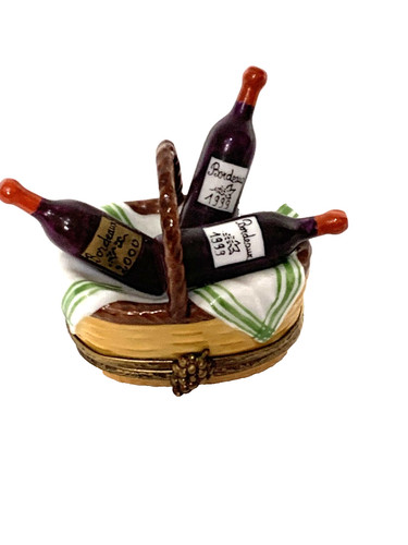 Limoges cesto bottiglia vino - cesto,
