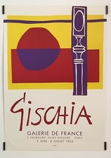 Gischia Galerie de France 1954