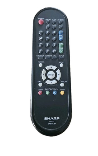 Telecomando sharp lcdtv - telecomando,