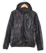 Giacca HAGLOFS BARRIER PRO donna taglia L isolata con cappuccio PERTEX...