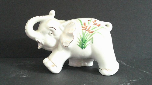Salvadanaio elefante ceramica