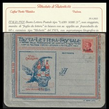 1921 Regno d' Italia B.L.P