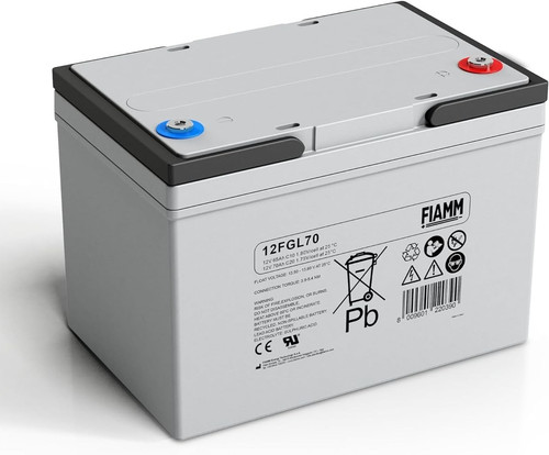Fiamm 12fgl70 batteria - 12fgl70,