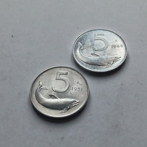 Italia zecca roma lire - italia, 5