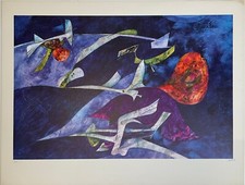 Gianni Dova offset a colori su