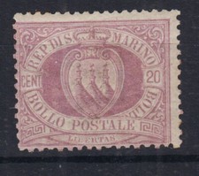 SAN MARINO 1894-99 STEMMA 20