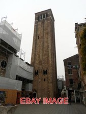 PHOTO  VENICE SAN GIACOMO CAMPANILE  CAMPO SAN GIACOMO  VENICE. THE CAMPANILE DA