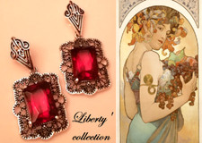 BELLISSIMI ORECCHINI LIBERTY