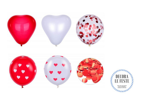 Palloncini san valentino - palloncini,