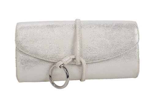 Pochette rodo bianca argento - bianca,