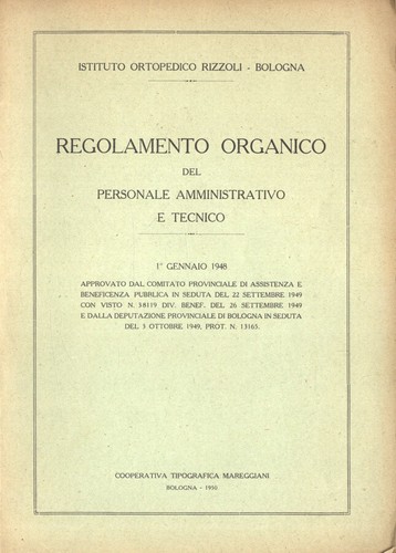 Regolamento organico del