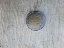 Moneta euro rara con - 2,