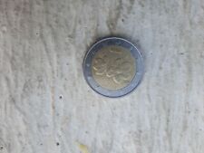moneta da 2 euro Rara Con Fiori Di Lamponi Anno 2000