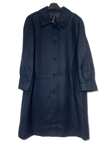 Vintage cappotto lungo lana - lungo,