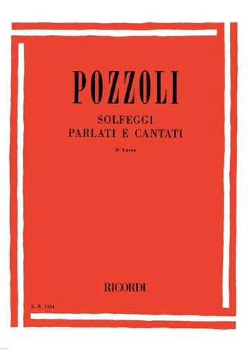 Pozzoli solfeggi parlati - solfeggi, e
