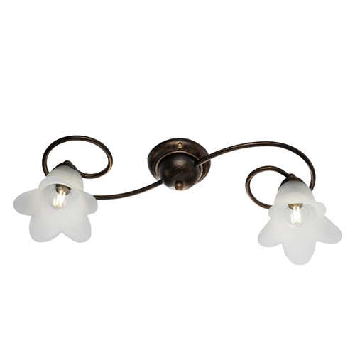 Plafoniera luci alice - 2, ferro