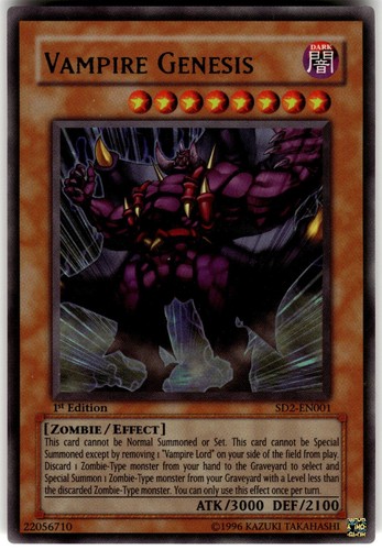 Vampire genesis sd2 en001 - -,