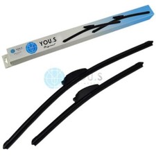 2 You.S Tergicristalli Frontale 550+400mm per Kia Rio II / Berlina Jb