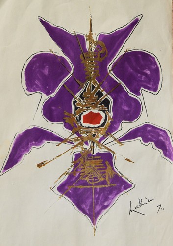 Georges mathieu - georges, (1921-2012)