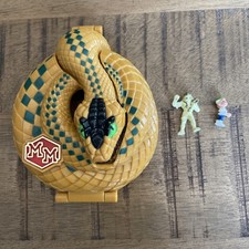 MIGHTY MAX Doom Zone Serie 1 TEMPLE OF VENOM 1992 BlueBird Mattel Incompleto