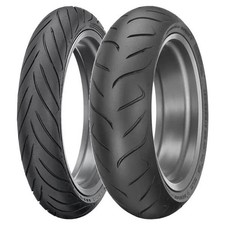 COPPIA GOMME DUNLOP 120/70-17 (58W) + 180/55-17 (73W) ROADSMART 2