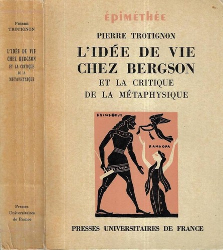 Idée vie chez bergson - de,