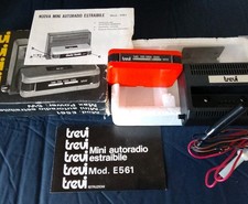 “Rare Mini Car Radio TREVI