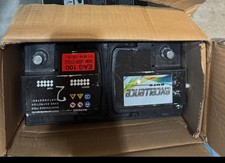 2 Batterie Servizi Camper Da 100 Ampere Agm