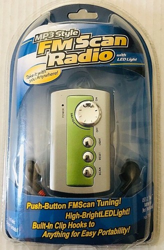 Radio scansione con luce - radio, fm