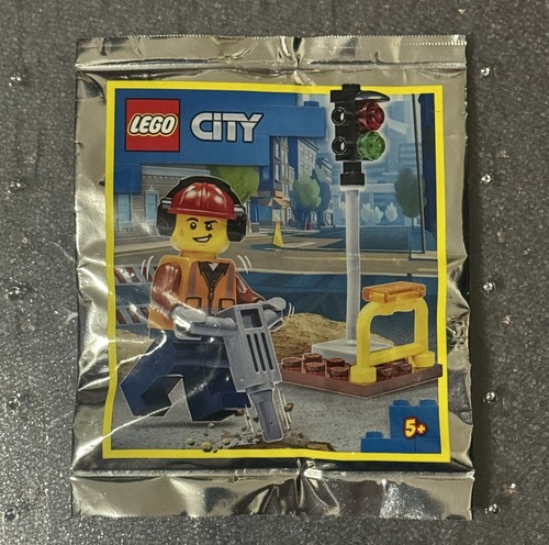 Lego city set operaio - city,
