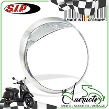 GHIERA FANALE ANTERIORE VESPA GTS 300 250 125 200 CORNICE CROMATA VISIERA FARO