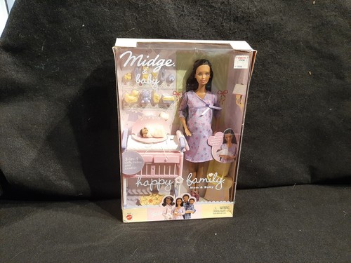 Barbie midge baby - barbie, happy