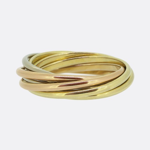 Anello cartier trinity sette - anello,