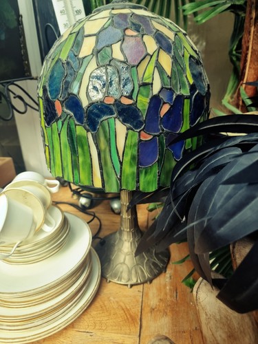 Lampada tiffany enorme costo - lampada,