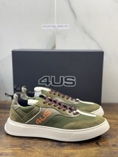 Paciotti 4US Sneaker Uomo Pelle Suede Verdone    Casual 44