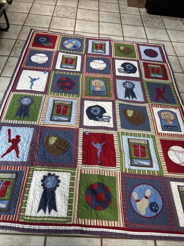 Trapunta patchwork sportiva