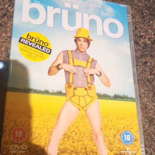 Bruno dvd sacha baron cohen - bruno,