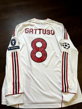 Maglia Milan match worn Issued