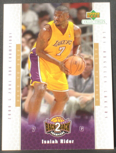Isaiah rider 2001 upper deck - upper,
